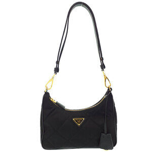 Prada ReEdition 1995 Quilted ReNylon Shoulder Bag Black